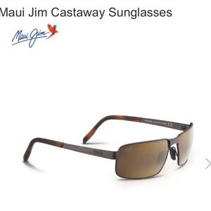 Maui Jim Castaway Chocolate Brown Sunglasses